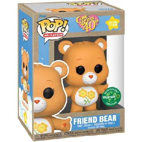 Friend Bear Earth Day Exclusive Vinyl Figure: Close-up of toy box with teddy bear