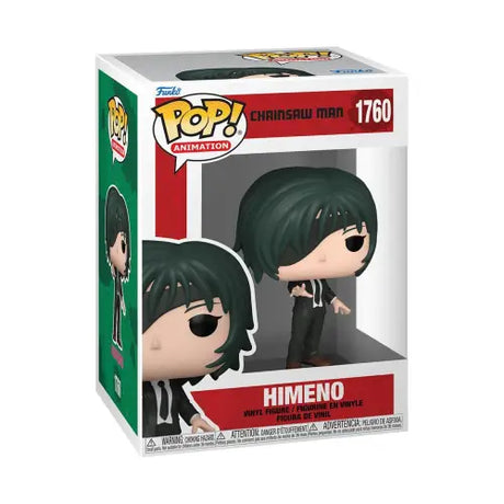 Funko Pop! #1760 Chainsaw Man Himeno vinyl figure in retail packaging box