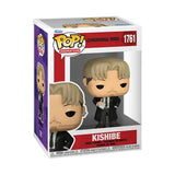 Funko Pop Chainsaw Man Kishibe vinyl figure #1761 in a stylish black suit