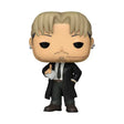 Funko Pop vinyl figure of Chainsaw Man Kishibe in a black suit and long coat