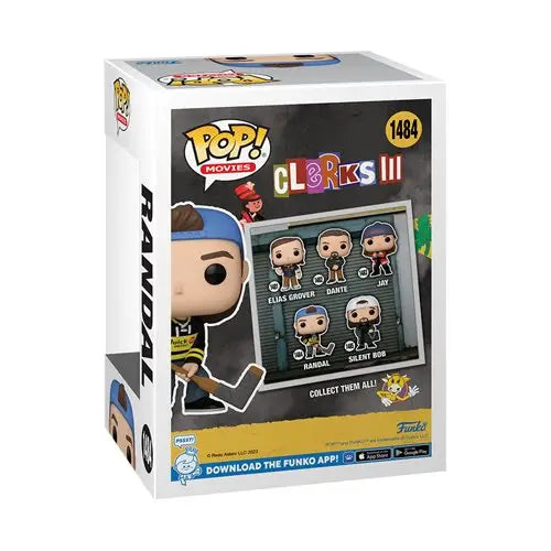 Randal Graves Funko Pop Vinyl figure with skateboard toy box