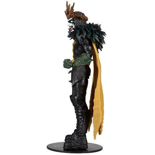 DC Robin King Action Figure - Dark Nights Death Metal featuring the Dark Knight statue