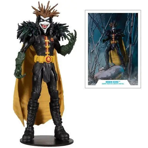 DC Comics Batman The Dark Knight action figure - DC Robin King Action Figure from Dark Nights Death Metal