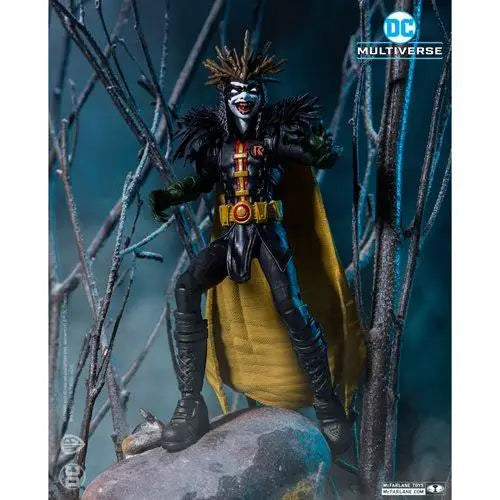 DC Comics Batman The Dark Knight action figure in DC Robin King Action Figure - Dark Nights Death Metal.