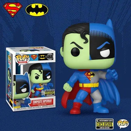 Limited Edition Composite Superman Vinyl Figure - Entertainment Earth Exclusive Funko Pop DC Batman vs Superman.