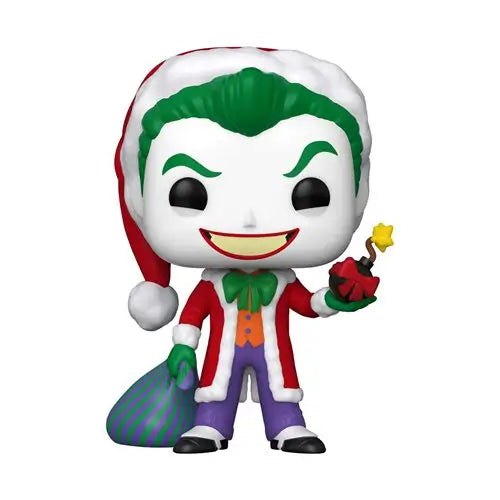 Holiday Santa Joker Funko Pop! DC Joker Figurine