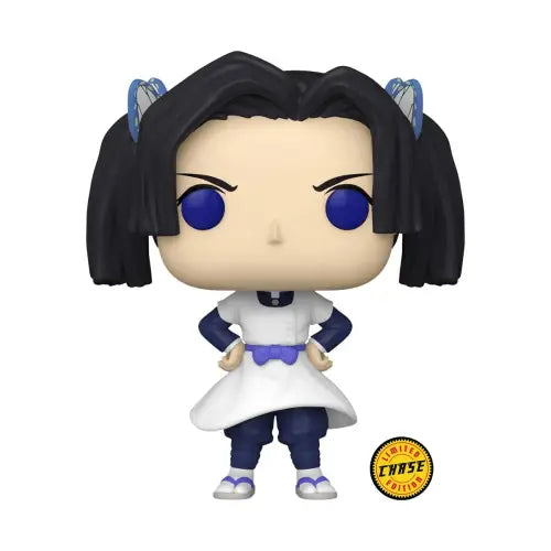 Funko Pop figure of Aoi Kanzaki in a white dress from Demon Slayer Aoi series