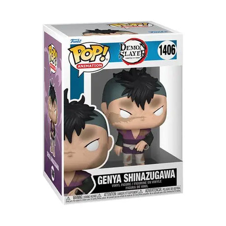 Genya Shinazugawa Funko Pop vinyl figure from Demon Slayer Collectible