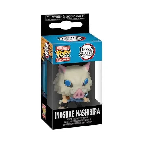 Funko Pop Vinyl Figure - The Simpsons in Inosuke Hashibira Pocket Key Chain