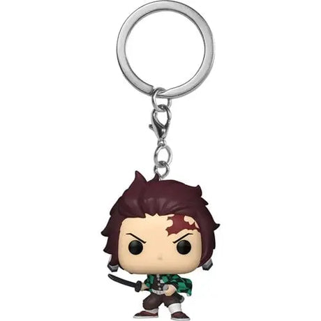 Demon Slayer Tanjiro Kamado Funko Pop Keychain - Cute Legend of Zeo Accessory