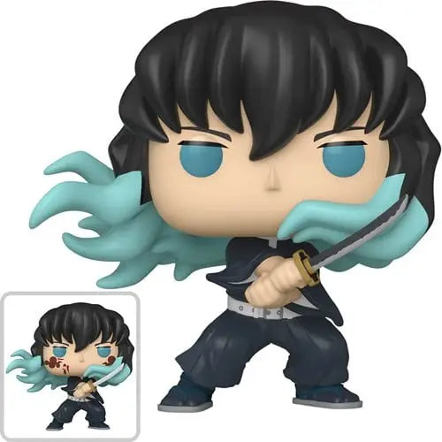 Demon Slayer Muichiro Tokito Funko Pop vinyl figure #1853 in vibrant display