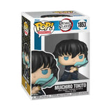 Muichiro Tokito Funko Pop figure from Demon Slayer Attack series, number 1853