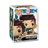 Demon Slayer Funko Pop figure of Tanjiro Kamado in packaging, collectible Vinyl Figure #1748