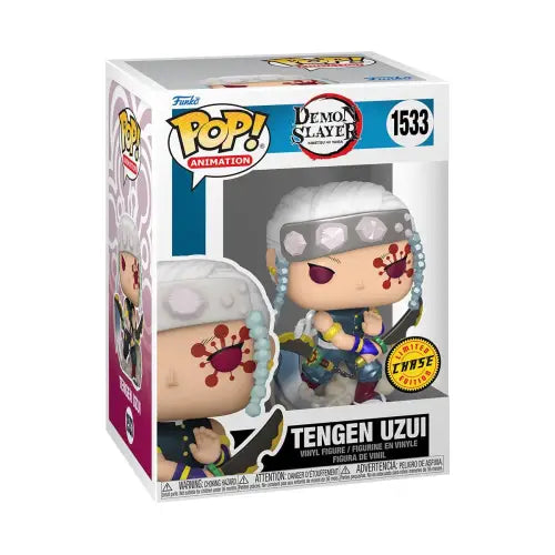 Tengen Uzui Funko Pop figure from Demon Slayer with chase variant design