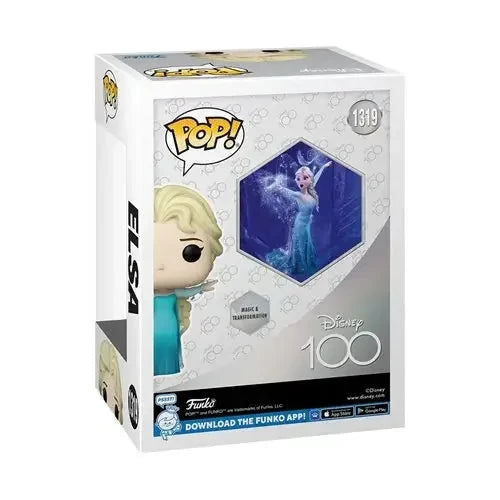 Elsa pop vinyl figure from Frozen.