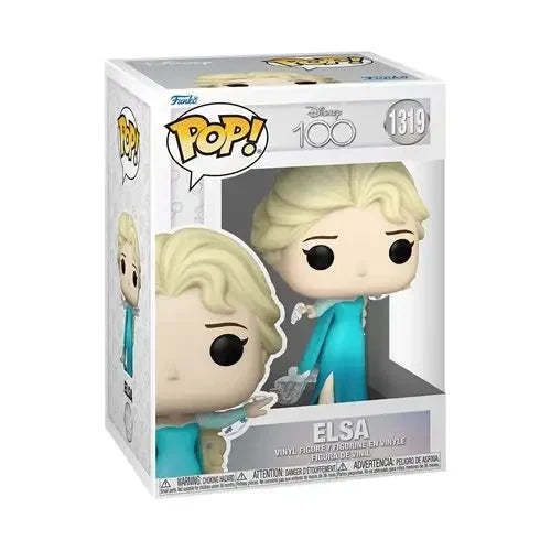 Funko Pop Vinyl Figure of Elsa from Frozen displayed in Elsa Pop Vinyl.