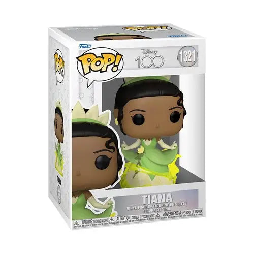 Disney Princess Tiana Vinyl Figure Funko Pop Cartoon Character Displayed