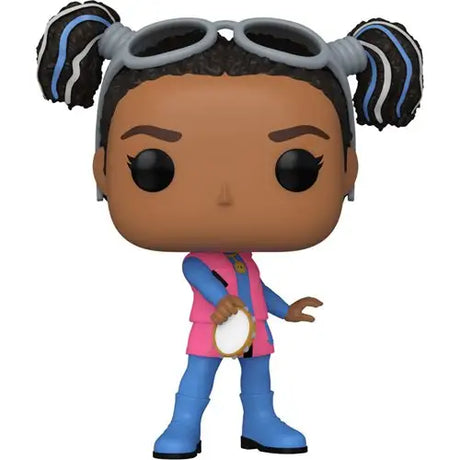 Nebula Wade Pop! vinyl figure of a girl with ponytails and sunglasses by Funko.