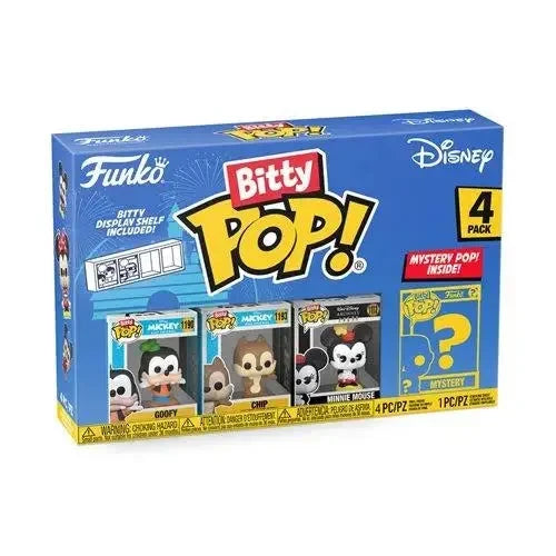 Disney Classics Surprise Chase Mini-Figure Set containing a box of funky Pop figures.