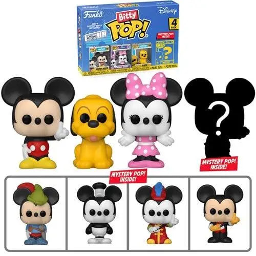 Disney Classics Mickey Mouse Bitty Funko Pop mini figure collection