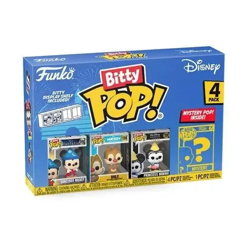 Disney Classics Sorcerer Mickey Mini-Figure Set by Funko Pop with assorted items