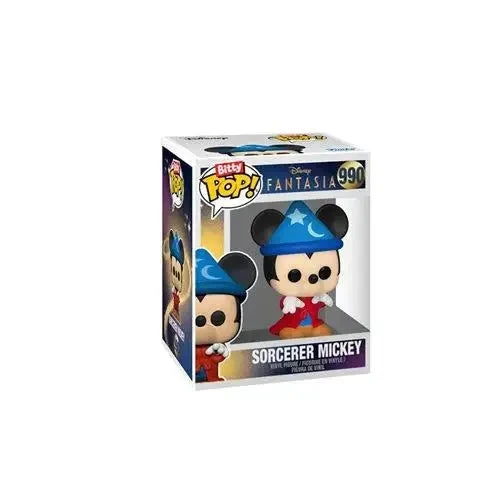 Funko Pop Disney Sorcerer Mickey Mini Figure - Mickey Mouse Collectible Figurine.