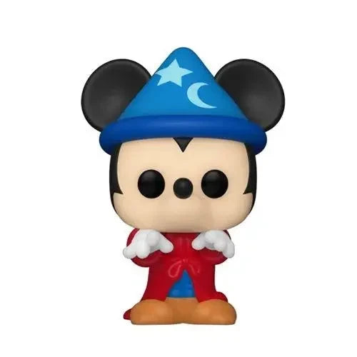 Disney Classics Sorcerer Mickey Mini-Figure Set featuring Funko Pop vinyl figure of Mickey