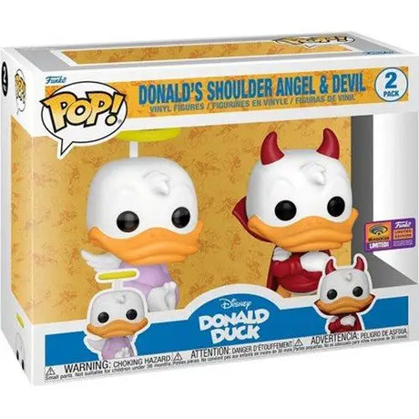 Disney Donald Duck Angel & Devil Pop Vinyl Figure Set