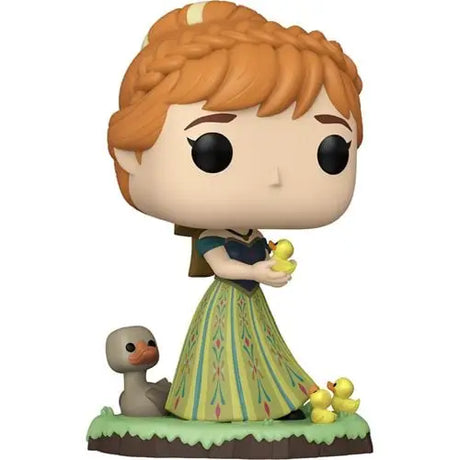 Disney Ultimate Princess Coronation Anna Funko Pop with Duck