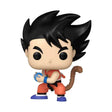 Dragon Ball Goku Funko Pop figure in orange martial arts outfit with a brown tail