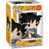 Goku Funko Pop from Dragon Ball GT, collectible Vinyl Figure #1626 on display