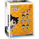 Dragon Ball GT Goku Funko Pop! Vinyl Figure #1626 box display for collectors