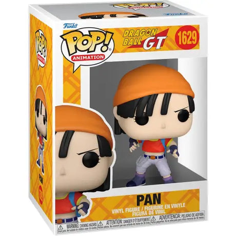 Dragon Ball GT Pan Funko Pop Vinyl Figure #1629 showcasing a collectible character