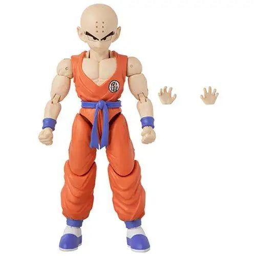 Dragon Ball Stars Krillin Action Figure - Collectible toy person with hand out