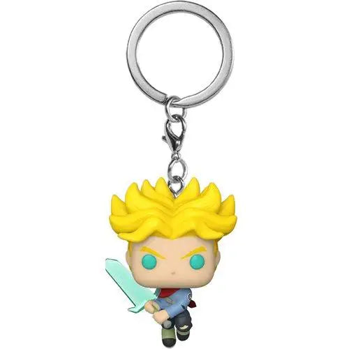 Dragon Ball Super Super Saiyan Trunks Key Chain featuring The Legend of Ze Ze keychain