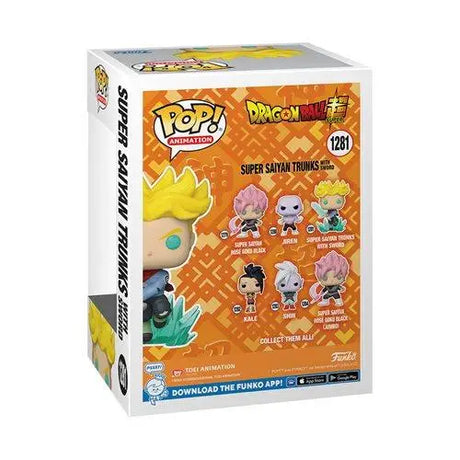 Dragon Ball Super Saiyan Trunks Figure Pop Vinyl Figure