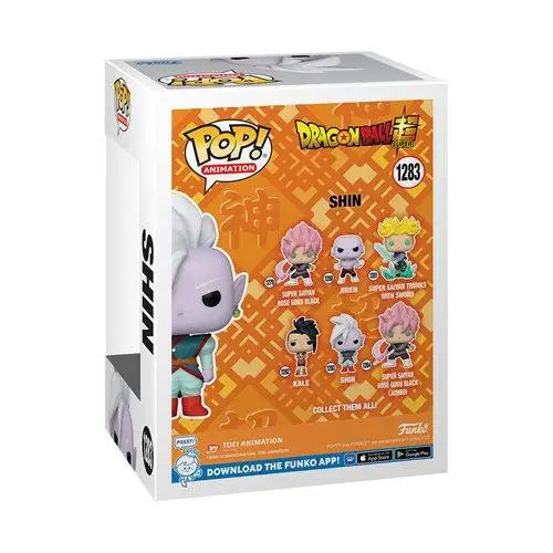 Dragon Ball Super Shin Figure with Dragon Ball Pop Vinyl Figure