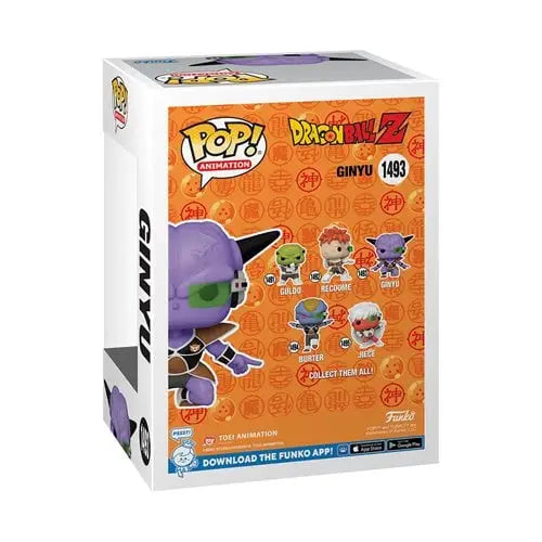 Dragon Ball Z Ginyu Funko Pop Vinyl Figure - iconic Dragon Ball character collectible