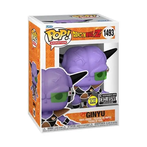 Dragon Ball Z Captain Ginyu Glow-in-the-Dark Vinyl Figure - Dragon Ball Pop Vinyl Figure