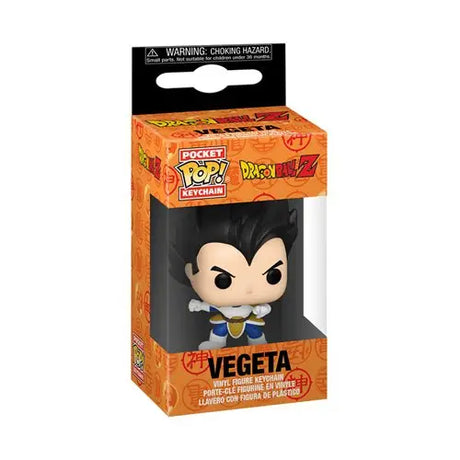 Dragon Ball Z Vegeta Funko Pop Vinyl Figure Keychain