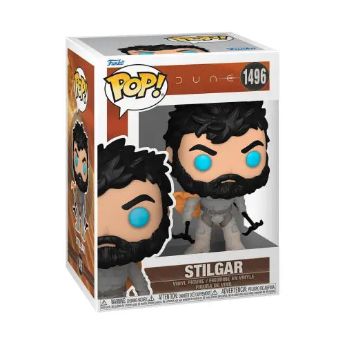 Dune 2 Stilgar Funko Pop Vinyl Figure #1496 showcasing Stilgar from the movie Dune