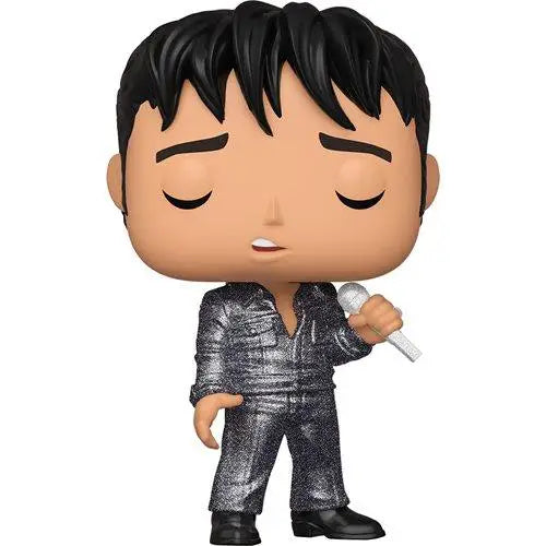 Elvis Presley Diamond Glitter Vinyl Figure from Comeback Special