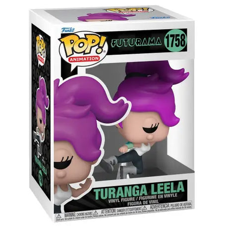 Futurama Turanga Leela Funko Pop! Vinyl Figure #1758 in box packaging