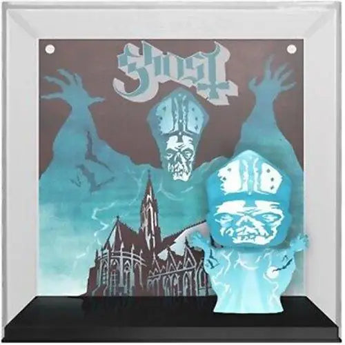 Ghost Papa Opus Eponymous Funko Pop Figure with castle and ghost.