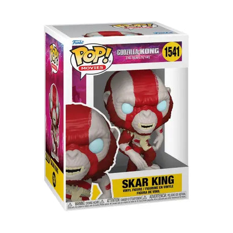 Skar King Funko Pop vinyl figure from Godzilla x Kong in retail packaging