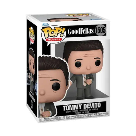 Tommy DeVito Funko Pop figure from Goodfellas with vinyl collectible design