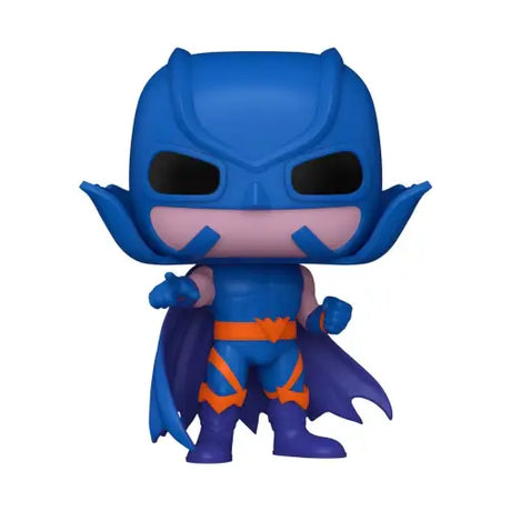 Blue superhero Funko Pop figurine from Goosebumps Attack of the Mutant collection