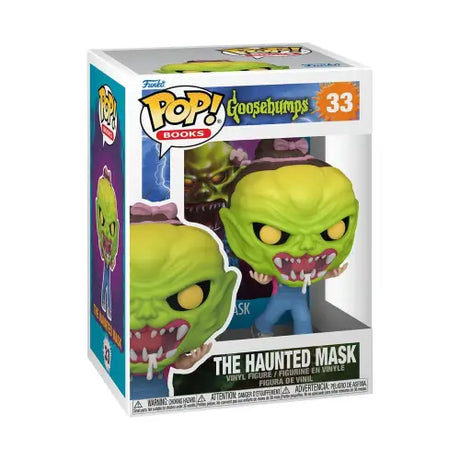 Goosebumps Haunted Mask Funko Pop Vinyl Figure #33 showcasing the character’s iconic look