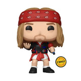 Funko Pop figure of Guns N’ Roses Axel Rose in red bandana and rock star pose