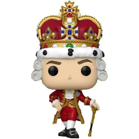 Exclusive Hamilton King George Vinyl Figure - The Queen of England Pop Vinyl Figure